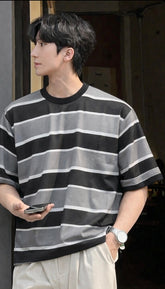 Knited Classic Stripe
Drop Shoulder