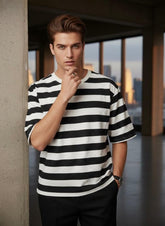 Lining Printed Dropshoulder