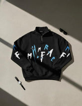 Letter printed Mockneck