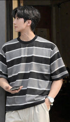 Knited  Classic Stripe 
Drop Shoulder