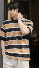 Knited  Classic Stripe 
Drop Shoulder